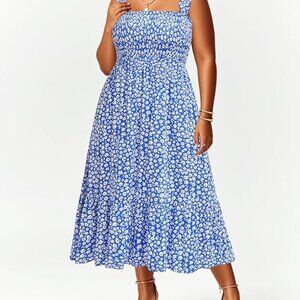 Pinup Fashions Prairiecore Cottagecore BOHO KAWAII VINTAGE Floral Sundress XL